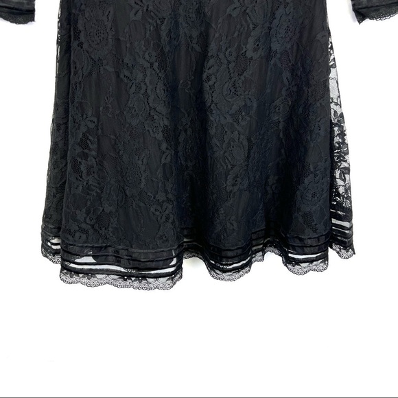 Lovers and Friends Cass Dress in Night Black Lace Size Small - Picture 6 of 11